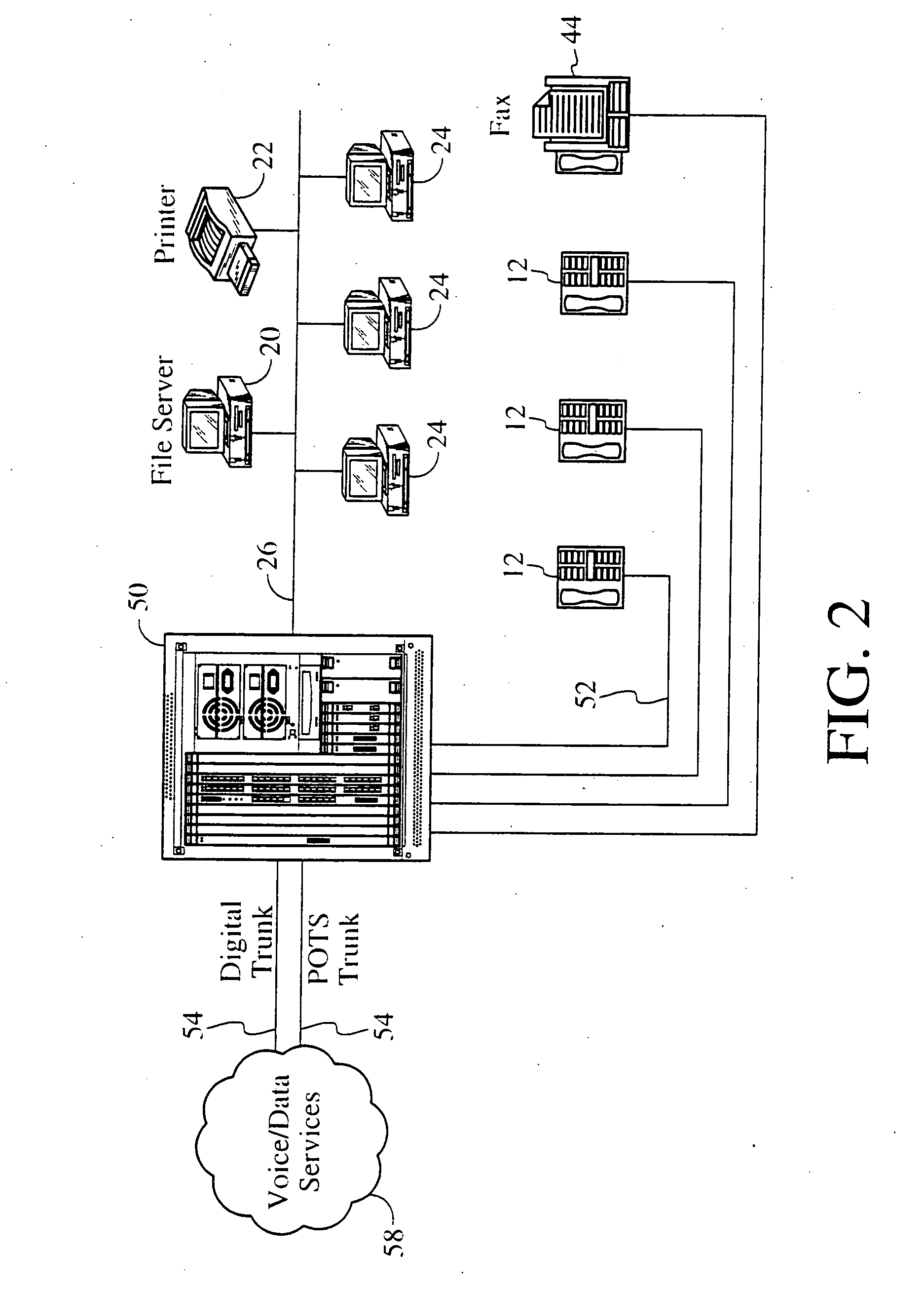 Systems and methods for multiple mode voice and data communications using intelligenty bridged TDM and packet buses