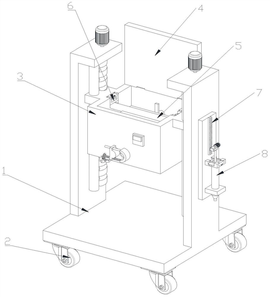 A regulated blood transfusion auxiliary device for hematology department