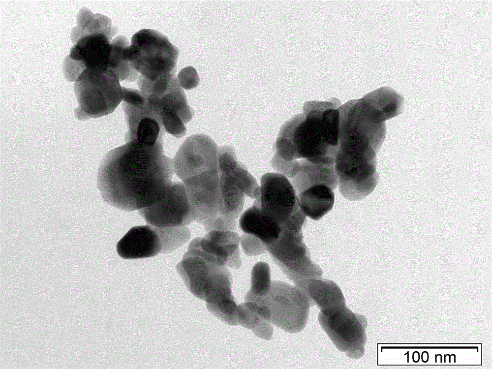 Method of preparing nano-zirconia-doped tungsten oxide