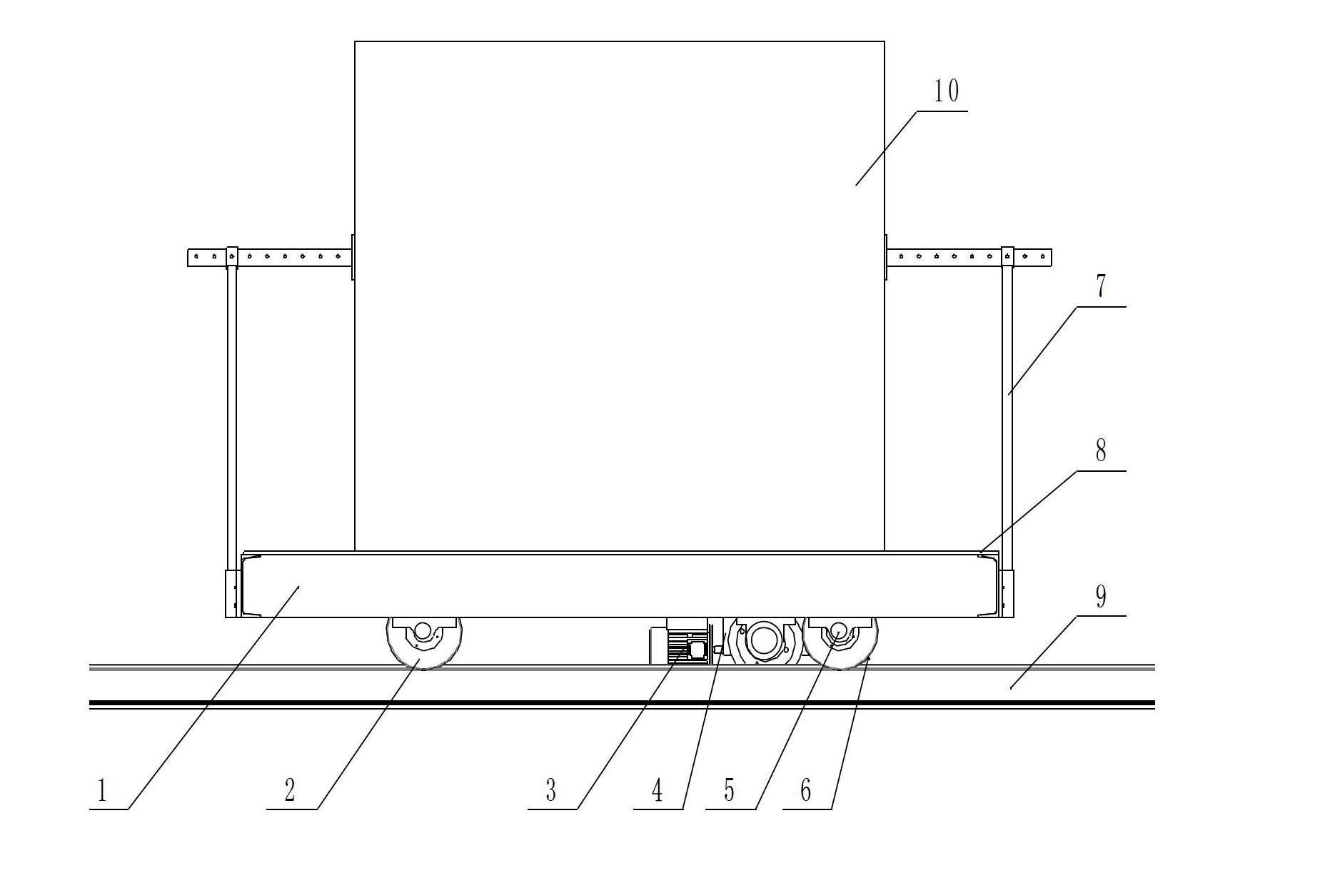 Novel block car mechanism for multi-rope diamond wire-saw