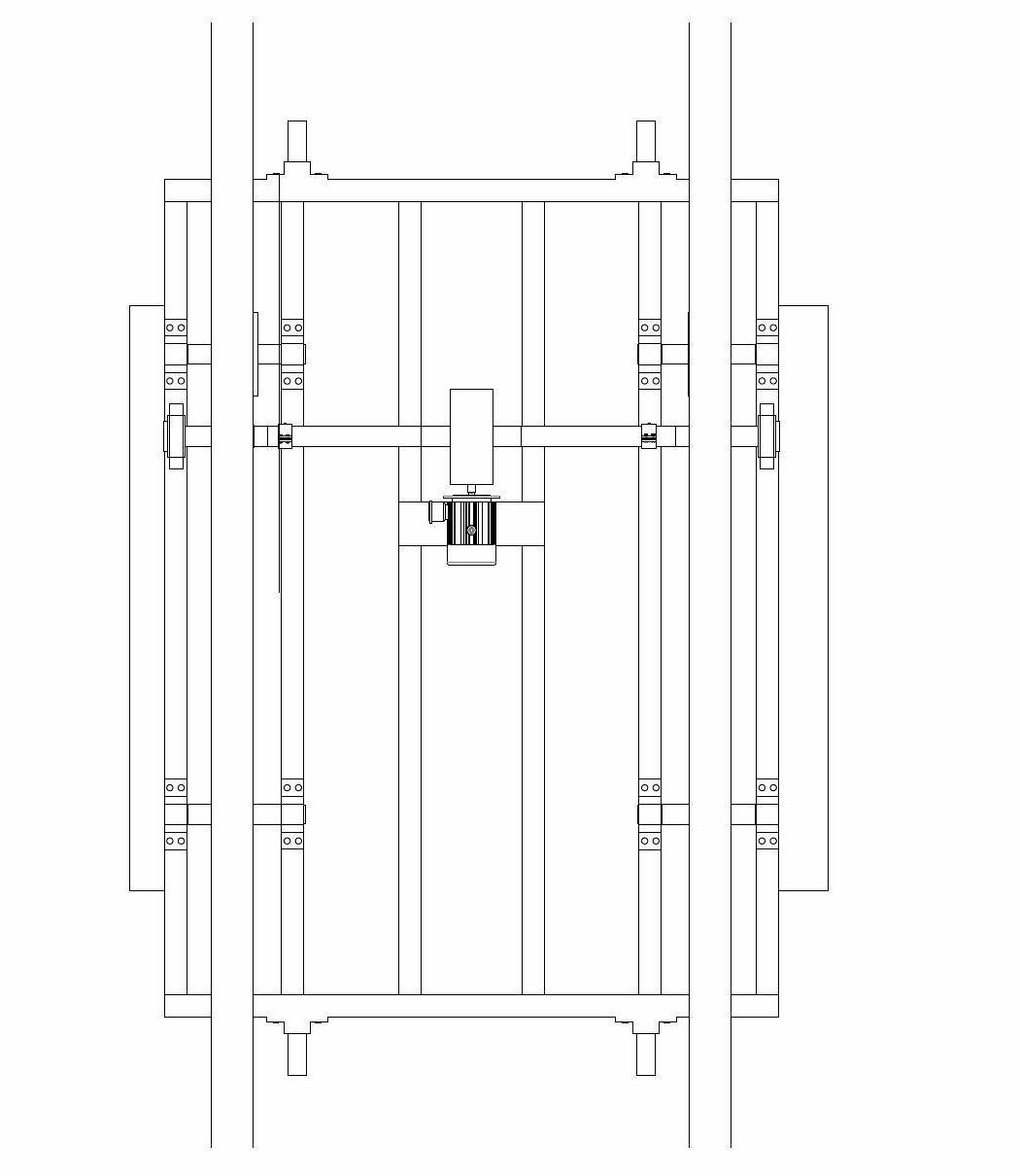 Novel block car mechanism for multi-rope diamond wire-saw