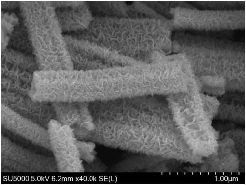 Method for preparing multi-stage SnO2 nanotubular gas sensitive material and application of method