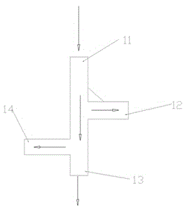 Four-way water supply device of ice making water dispenser