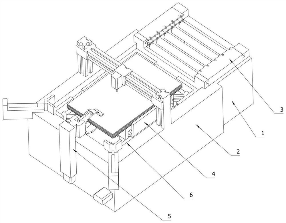 A sheet metal processing device