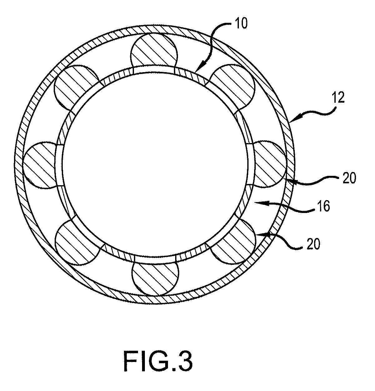 Method of centralising tubing in a wellbore