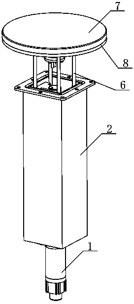 Electrode of plasma etcher for carrying out dry etching on hard inorganic material substrate