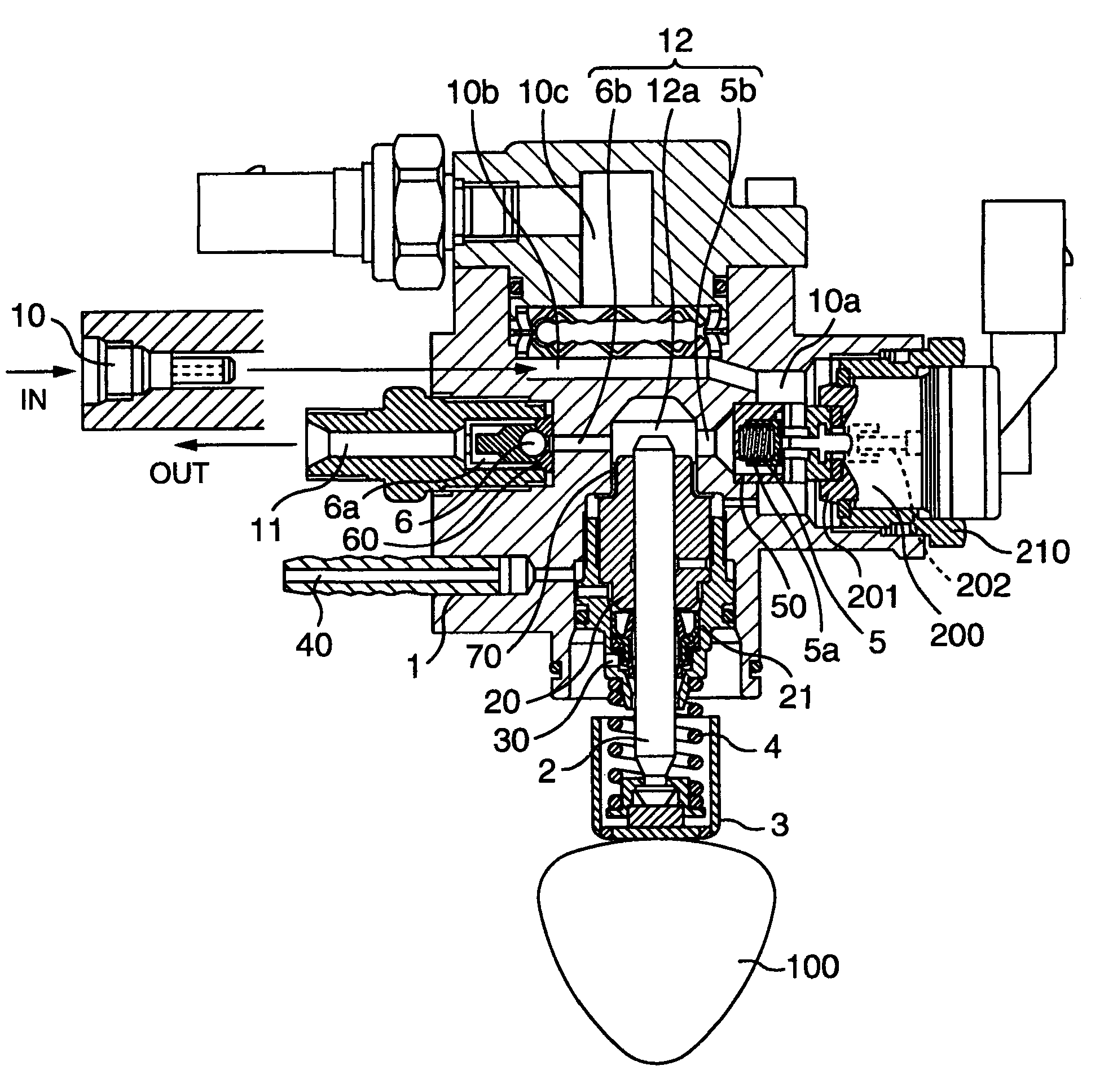 High pressure fuel pump provided with damper