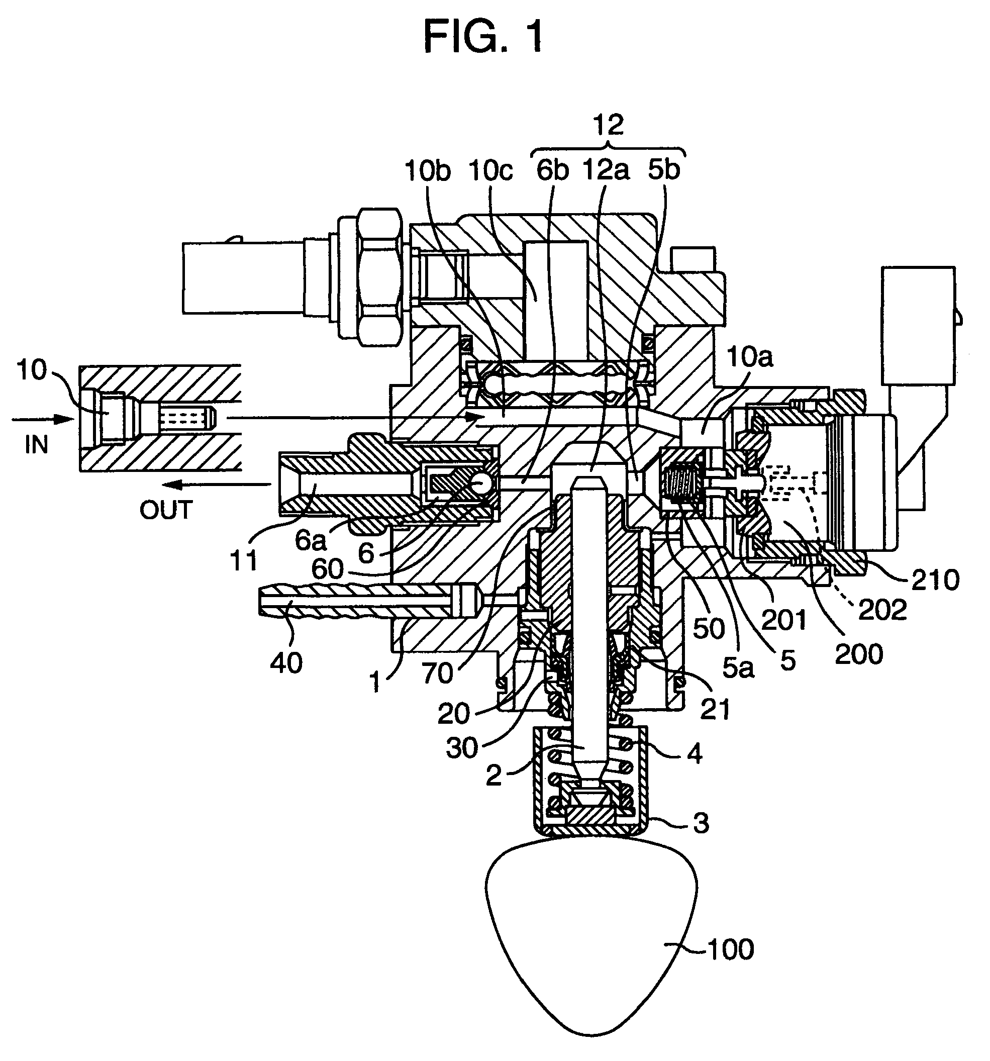 High pressure fuel pump provided with damper