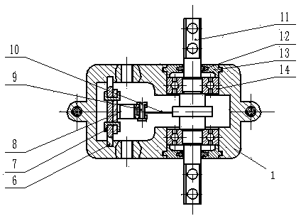 Rotary device based on chain transmission and driven by shape memory effect