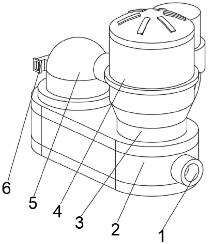 Novel steam-water separation device