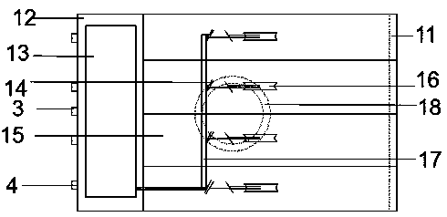 Fixed-remote-emission automatic recovery type lifesaving device