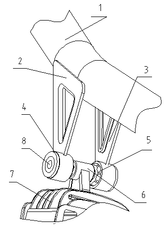 Suspension structure of motorcycle engine