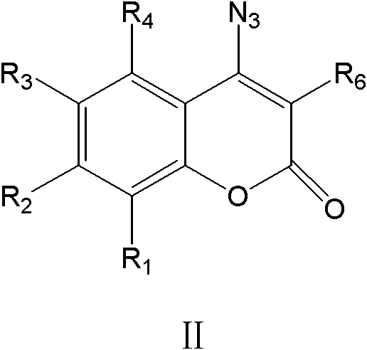 4-1,2,3-triazole-coumarin derivative and its preparation method and application