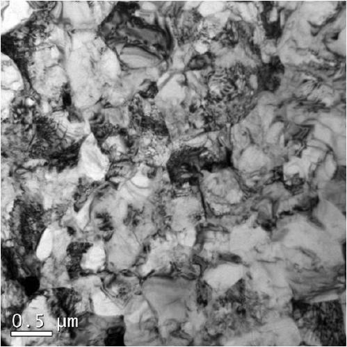 A microcrystalline high-strength corrosion-resistant titanium alloy pipe and its preparation method