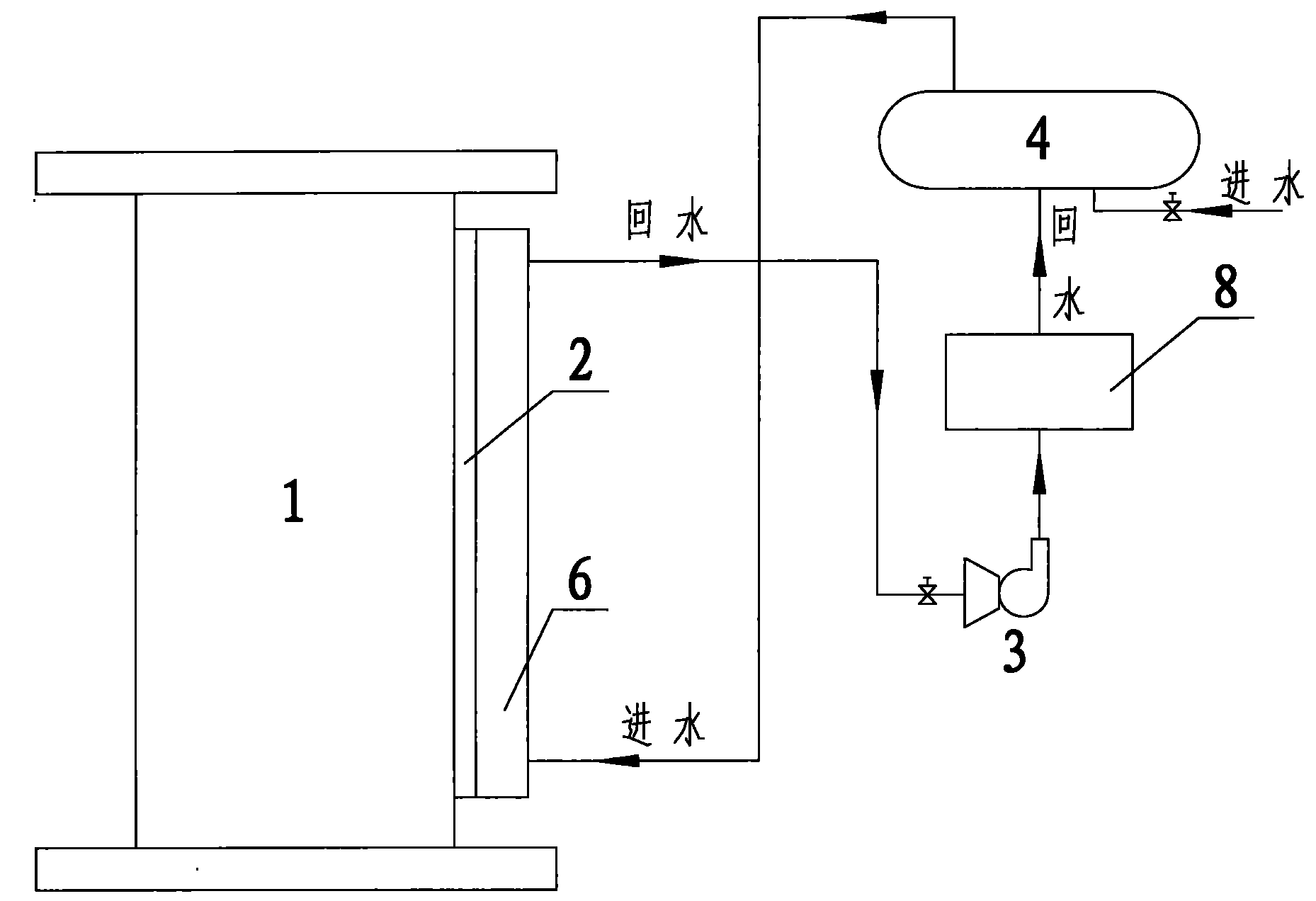 Method and device for recovering waste heat of coke oven crude gas