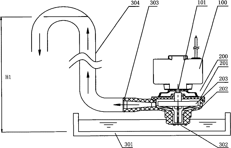 Direct-current brushless motor and drainage pump