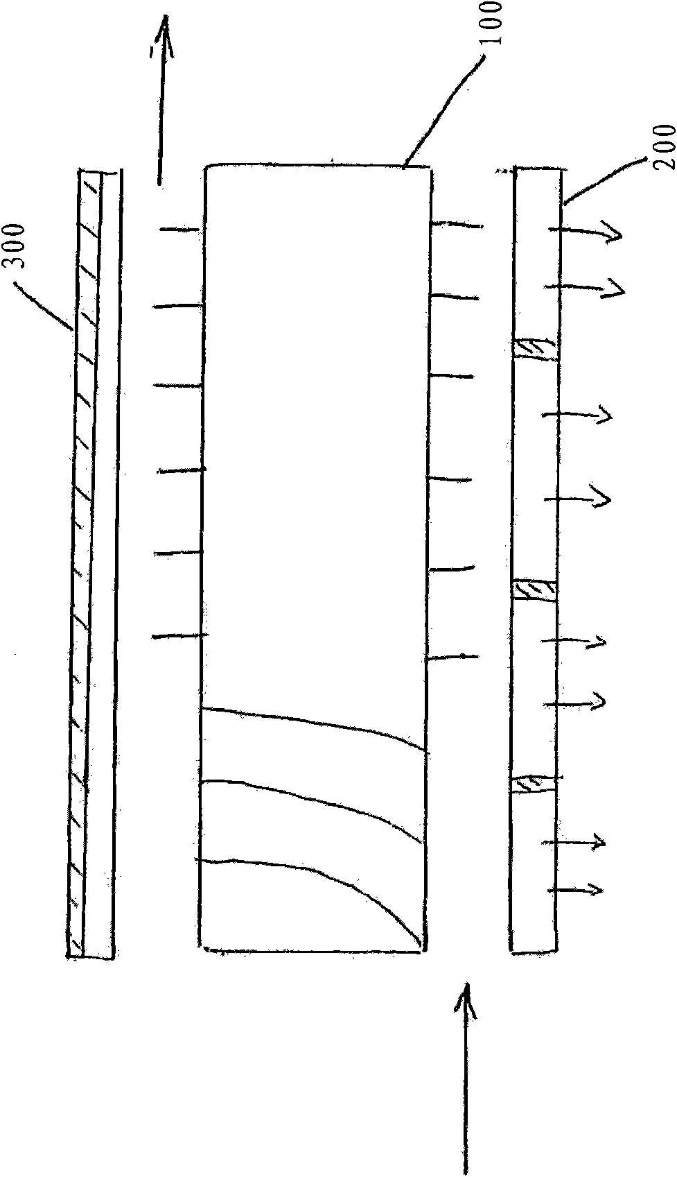 Threshing separation cylinder, threshing separation device and combine harvester