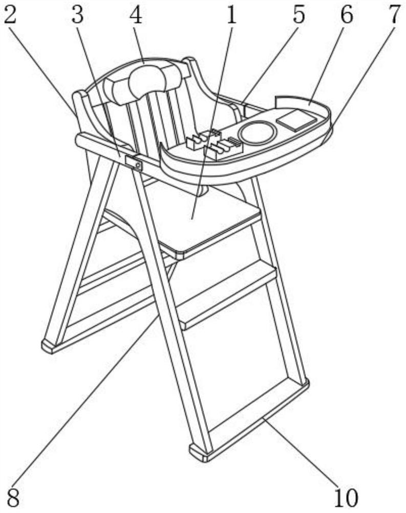 Feeding auxiliary device for stroke patient