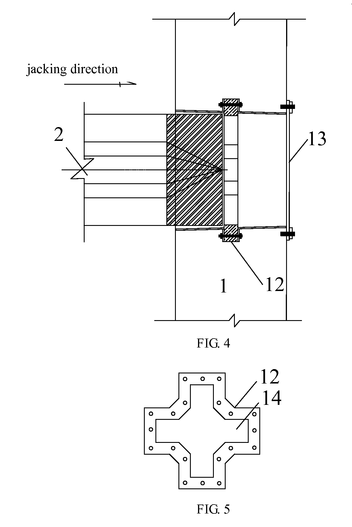 Construction method for root-type foundation anchorage and bored, root-type cast in-situ pile with anchor bolts