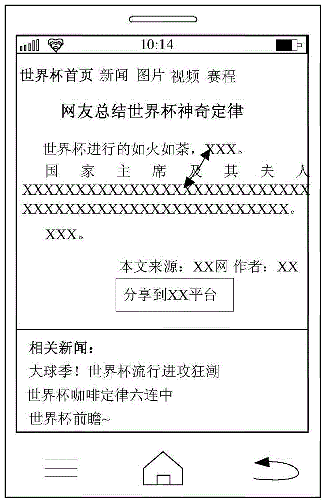 Page zooming method and page zooming device