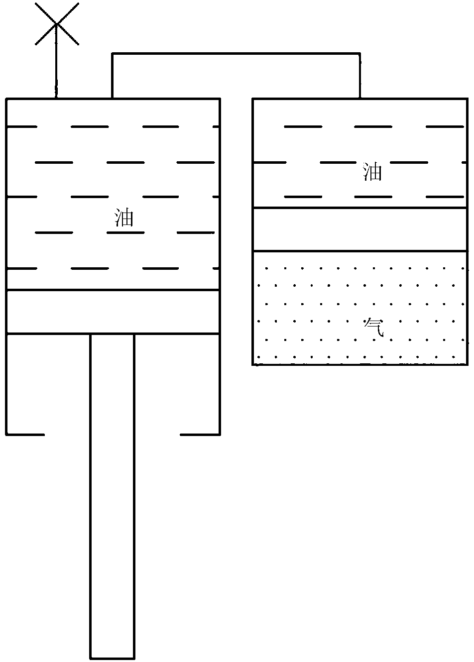 Vehicle posture adjustment method for vehicles equipped with oil-pneumatic springs with locking function