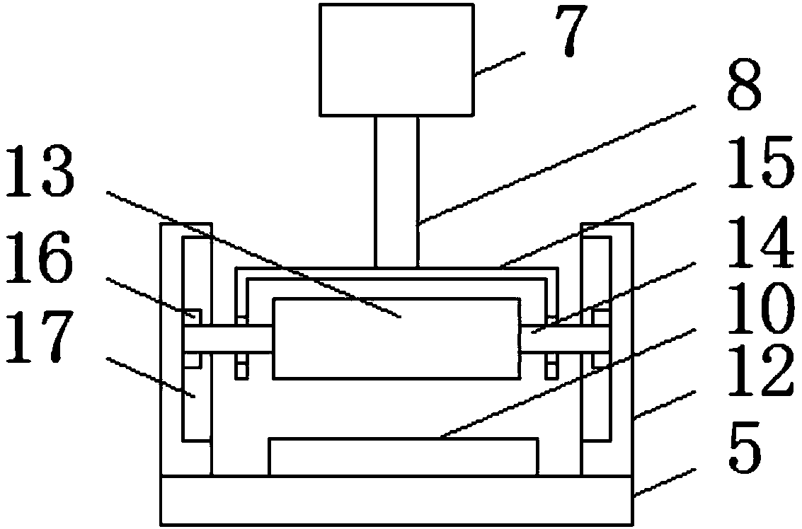 High-reliability bending device for plastic processing and bending method