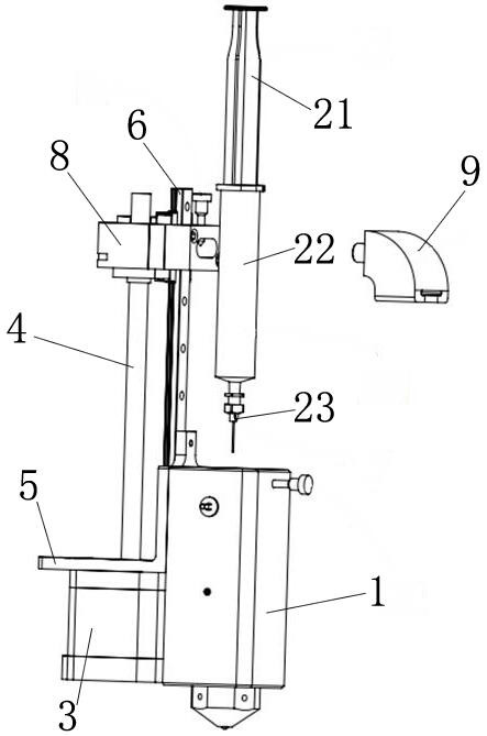 A piston extrusion nozzle for a 3D printer