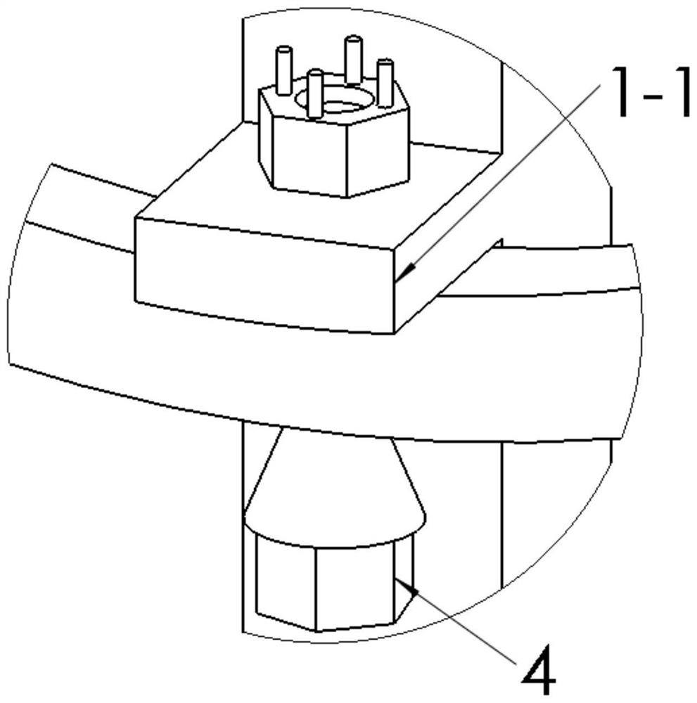 Locking device for mountain photovoltaic fixed adjustable support suitable for manual operation