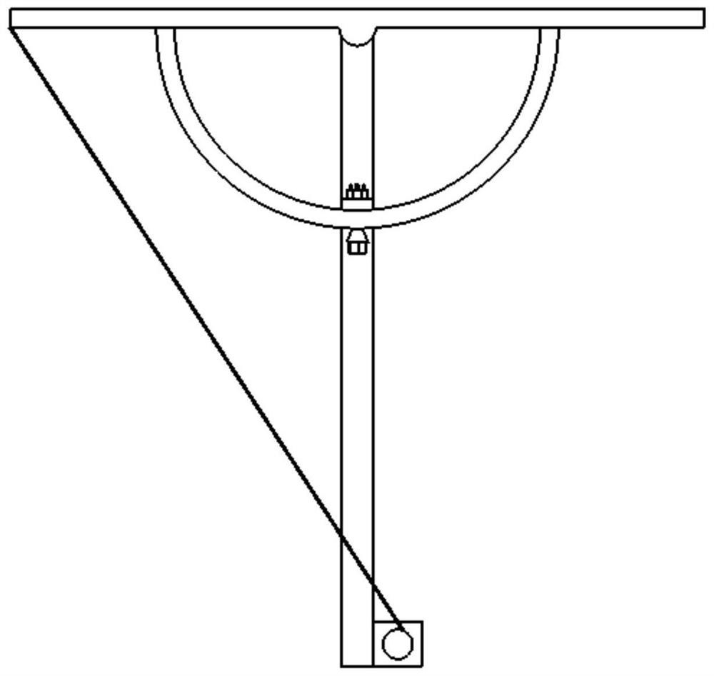 Locking device for mountain photovoltaic fixed adjustable support suitable for manual operation