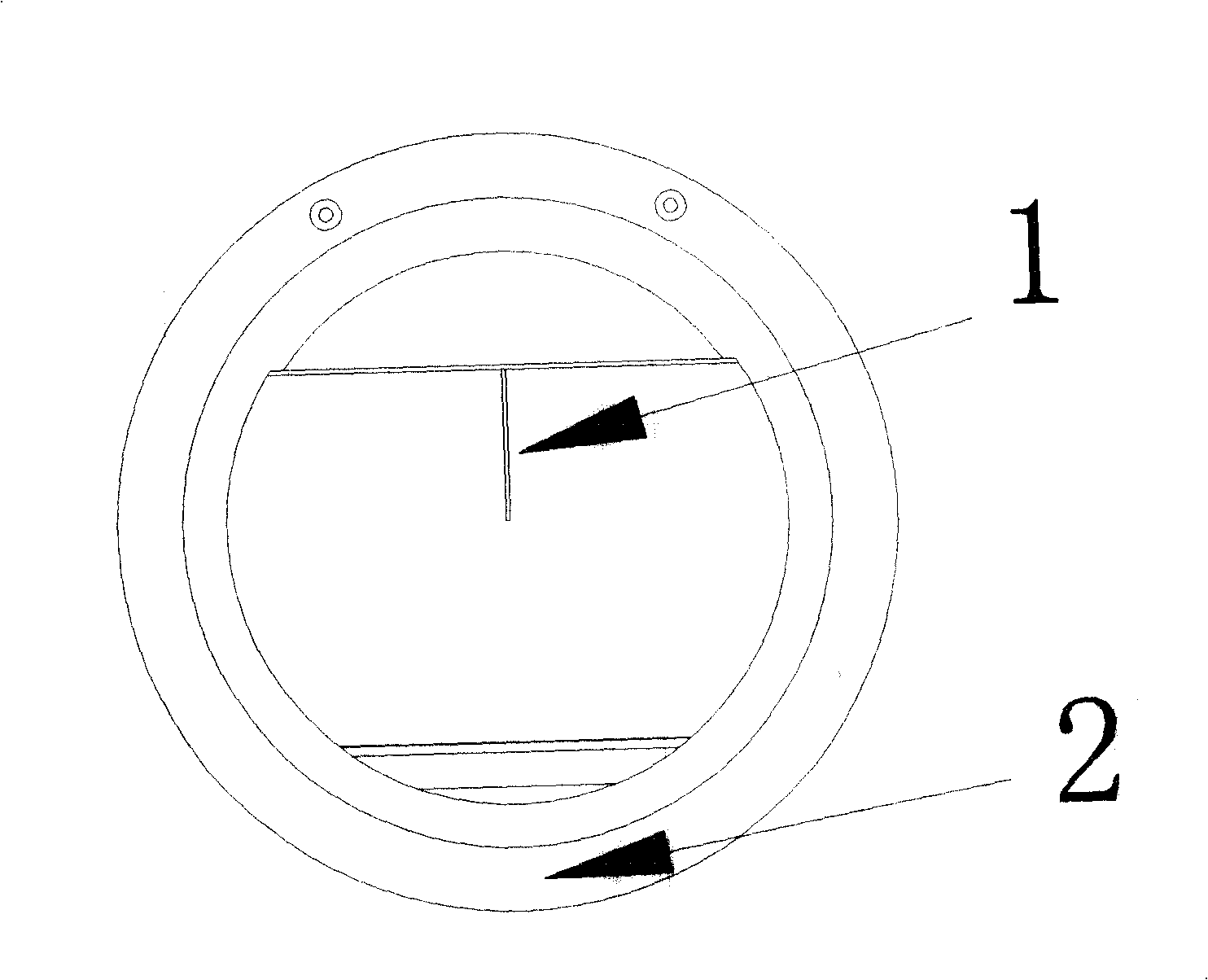 Computation method of radioactive source error of centralization