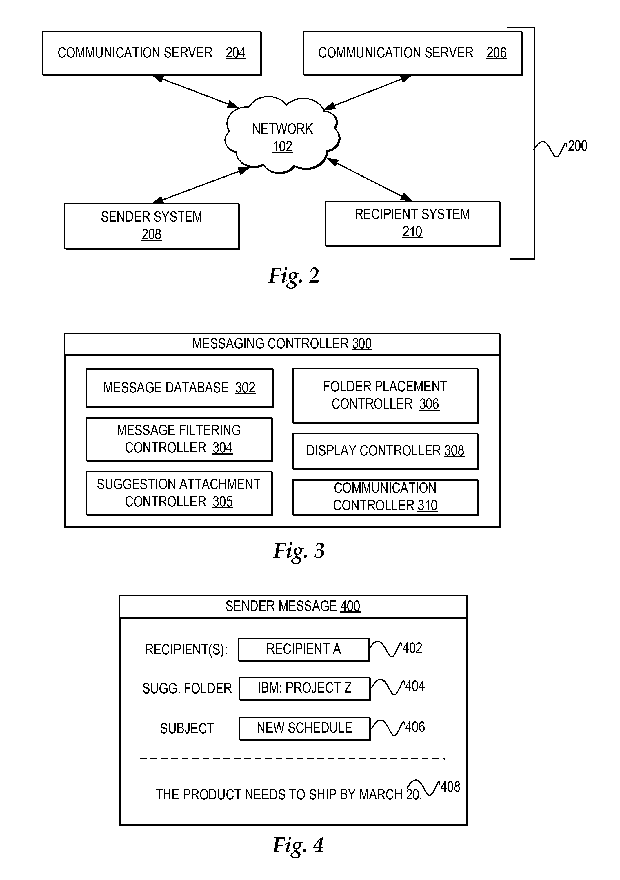 Automated electronic message filing system