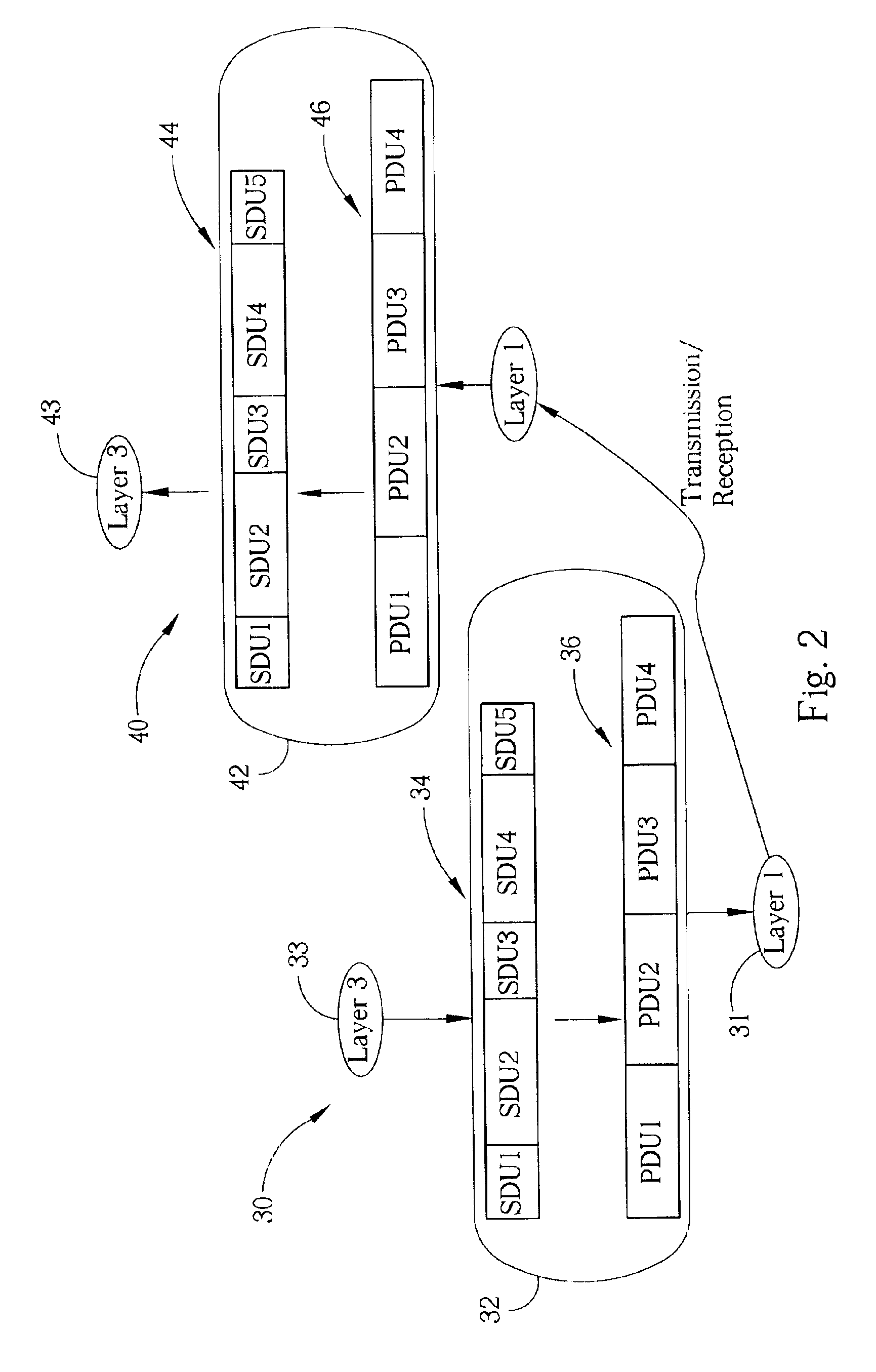 Processing unexpected transmission interruptions in a wireless communications system