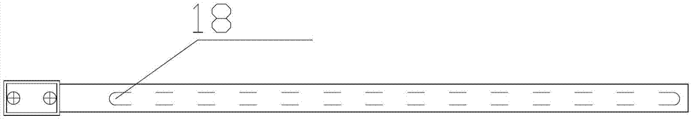 A detection ruler and method for contact rail bracket mounting surface related to rail transit