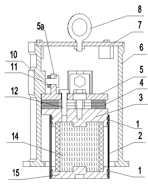 Vibration isolation device for floating plate