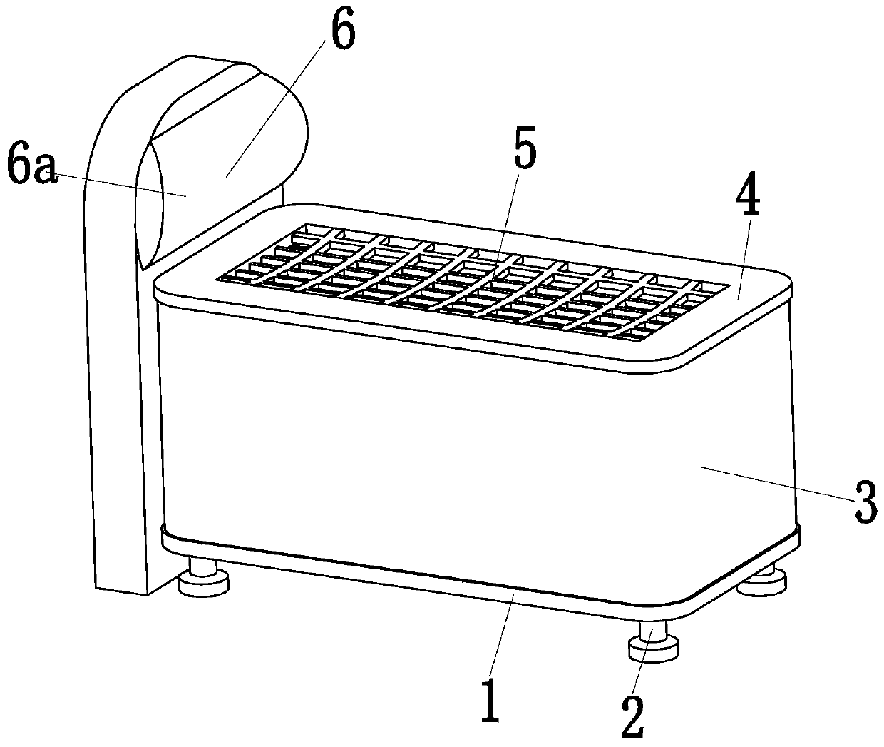 A flexible electric massage bed