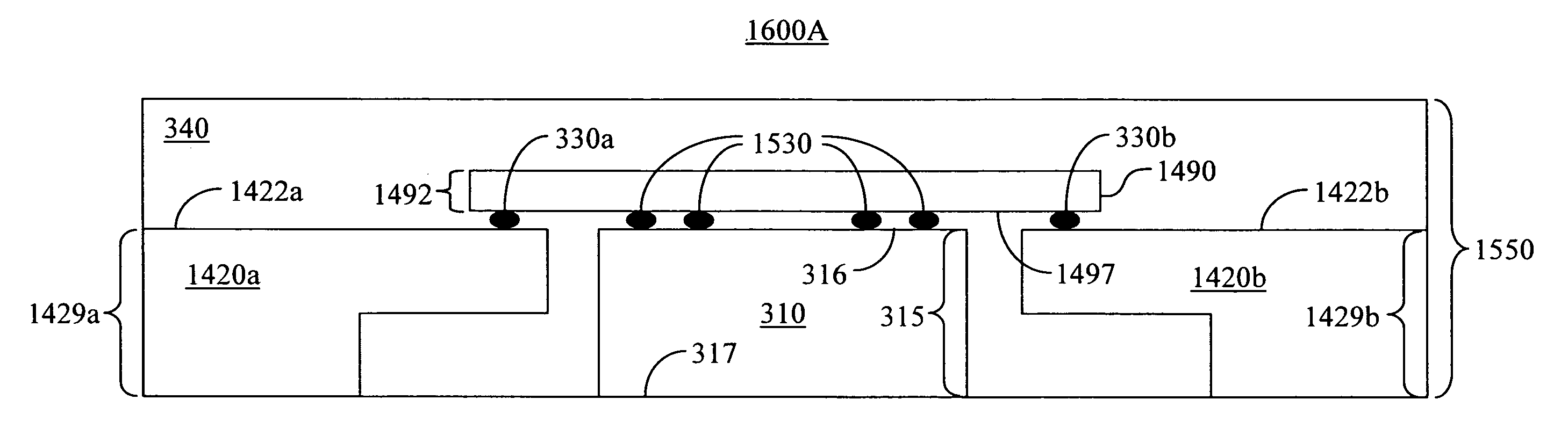 Semiconductor device packaging using etched leadfingers