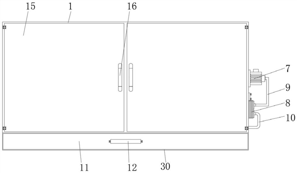 Assembly type cabinet capable of quickly adjusting storage space