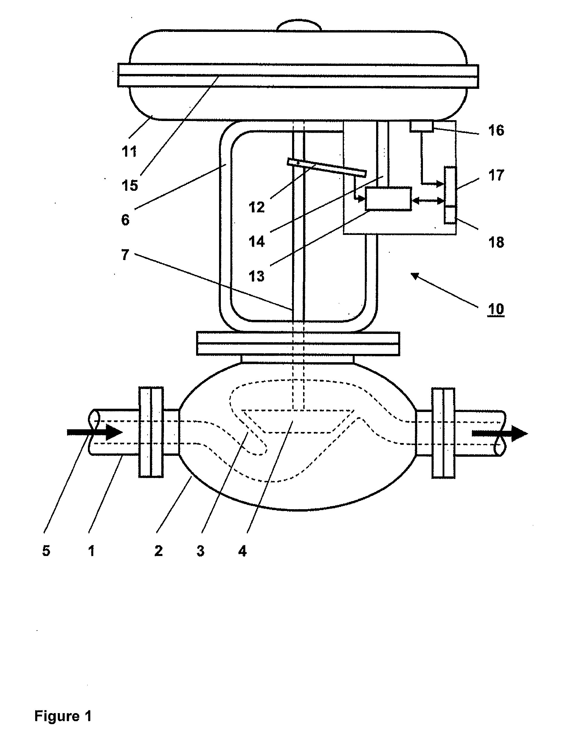 Method for pressure-sensor wear state determination of a valve mechanism