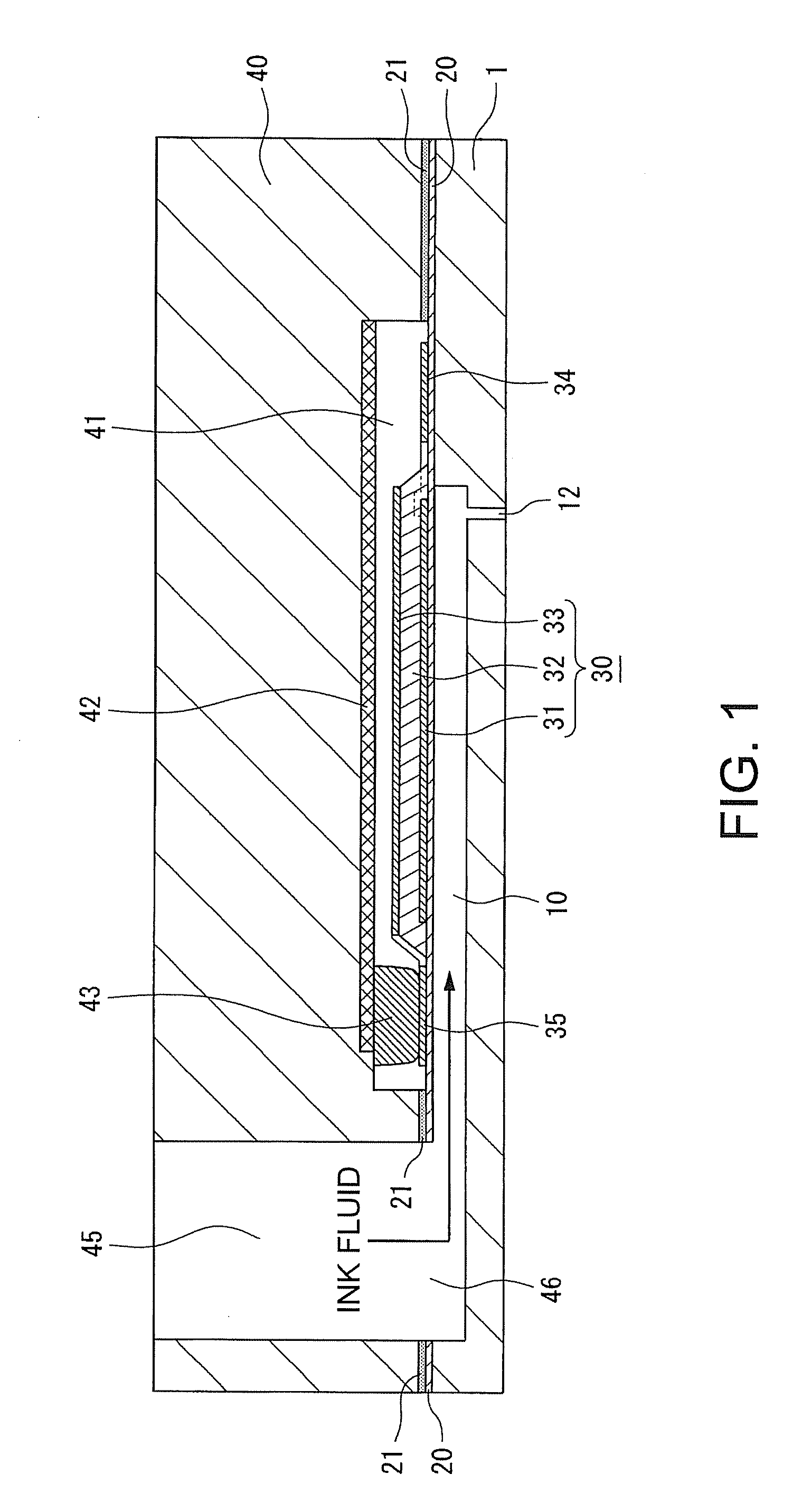 Inkjet recording head, inkjet recording device, and method for manufacturing the inkjet recording head