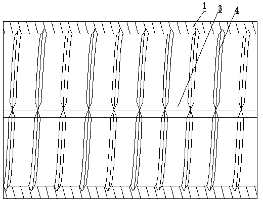 Polymer metal wear-resistant self-lubricating composite material, production method thereof, and guide bearing