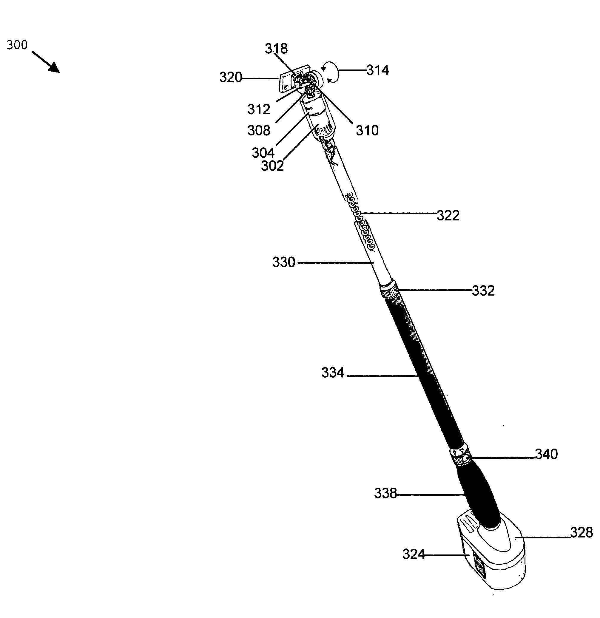 Systems and methods of a power tool system with interchangeable functional attachments