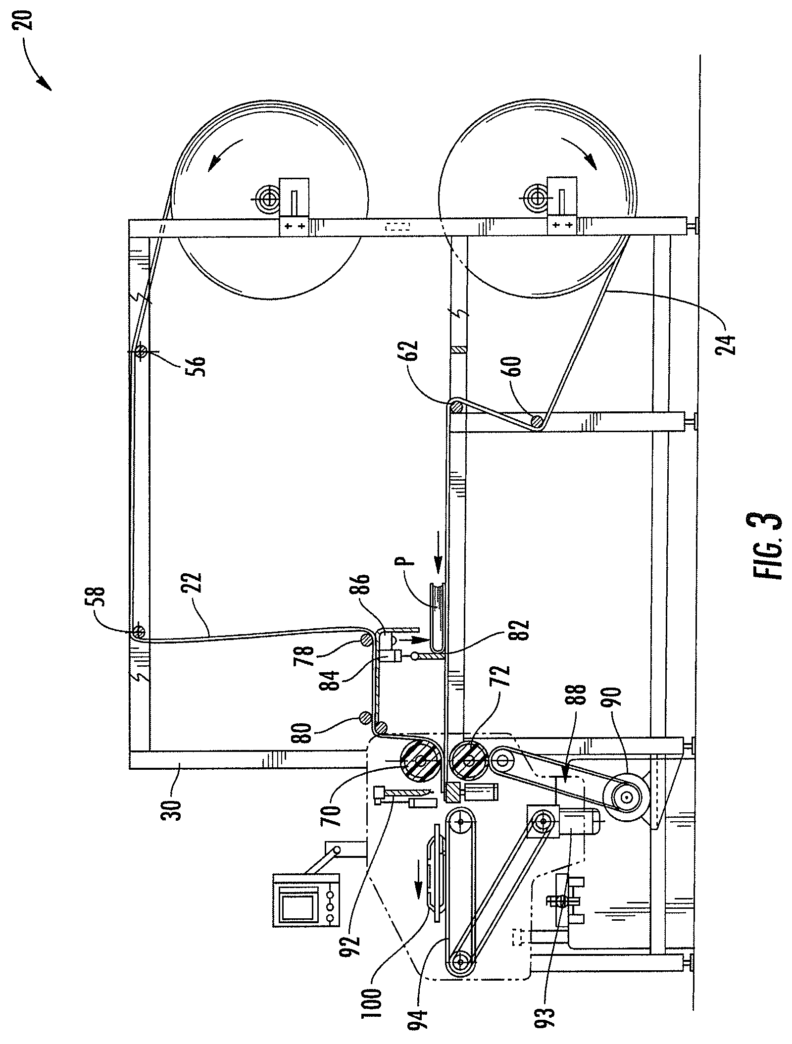 Packaging machine and method