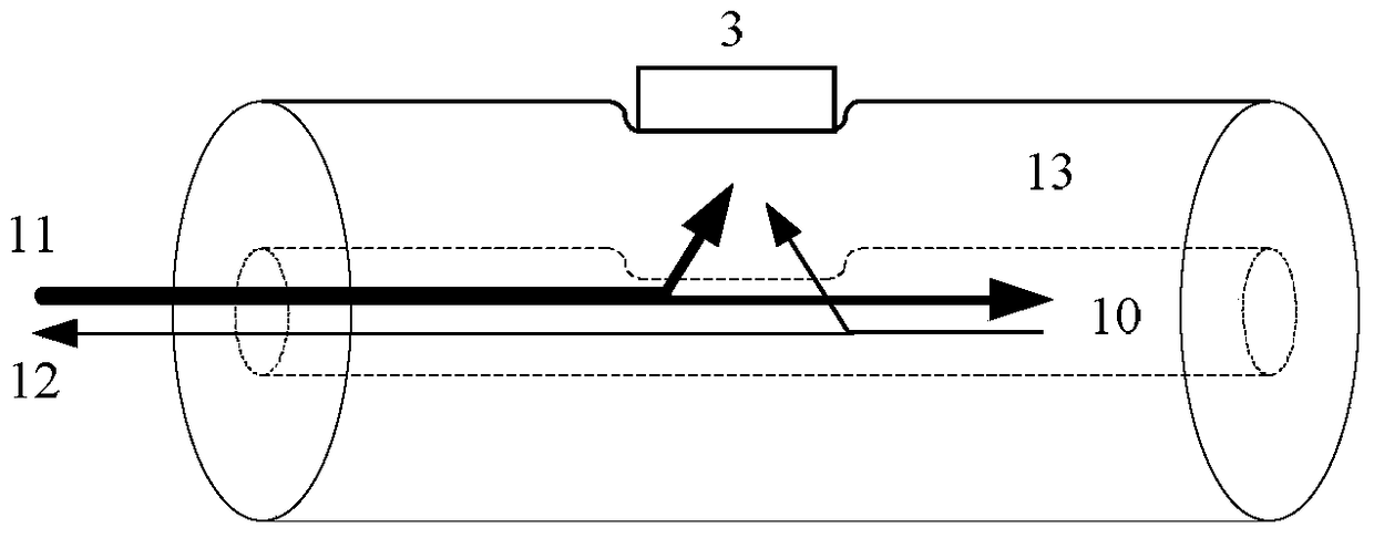 A Novel Optical Fiber Vibration Acceleration Sensor with Simple Structure