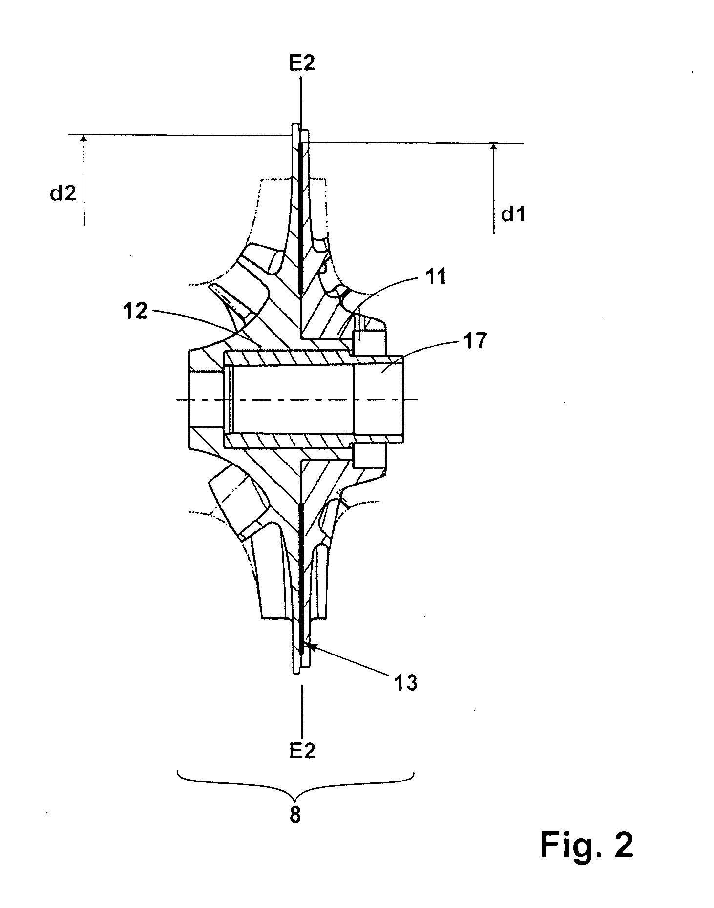 Water pump for pumping coolant in a low temperature and in a high temperature circuit