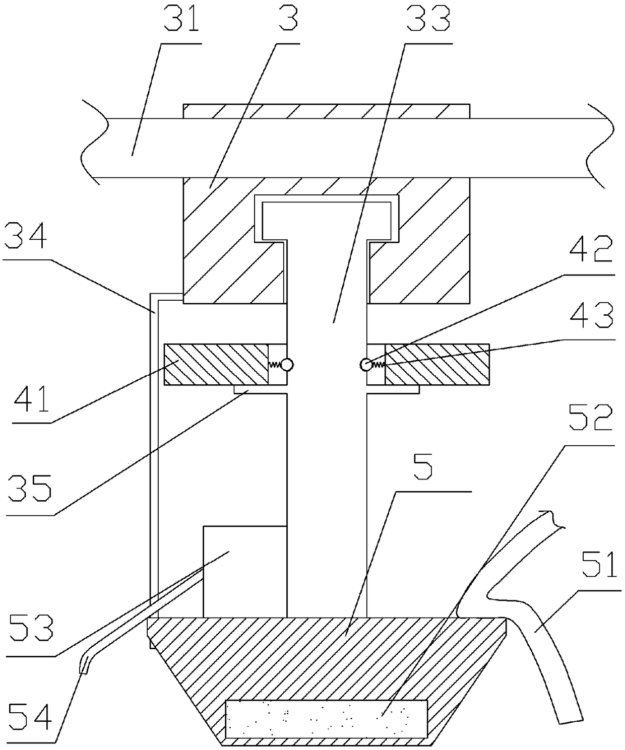 Clothes ironing device