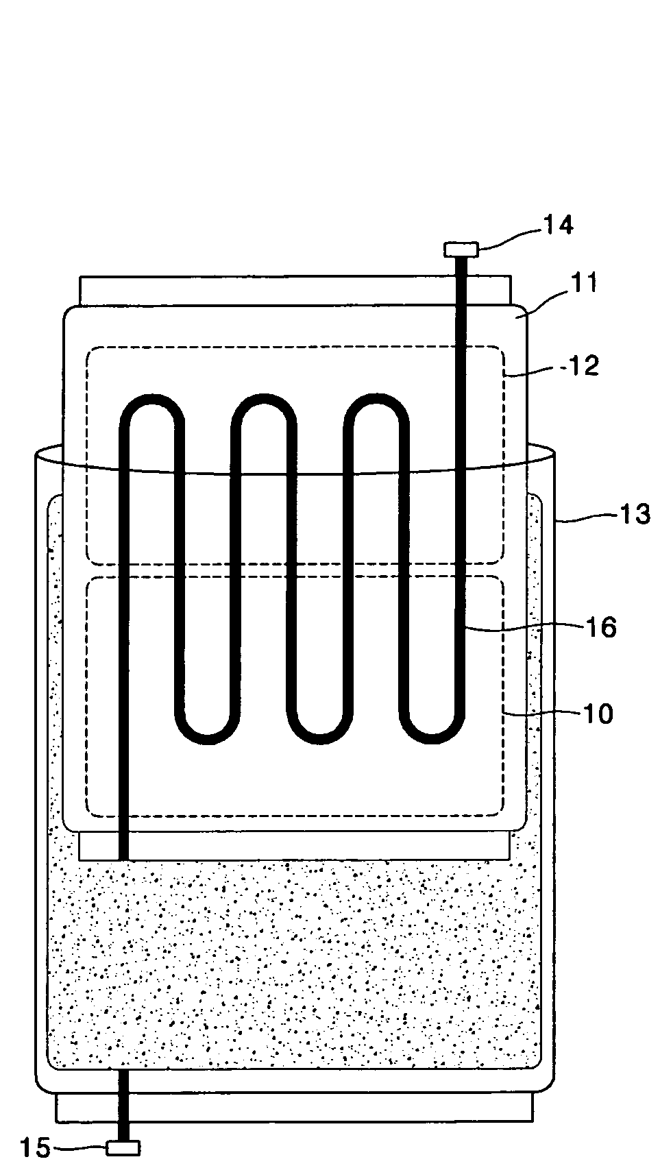 Cell lysis by heating-cooling process through endothermic reaction