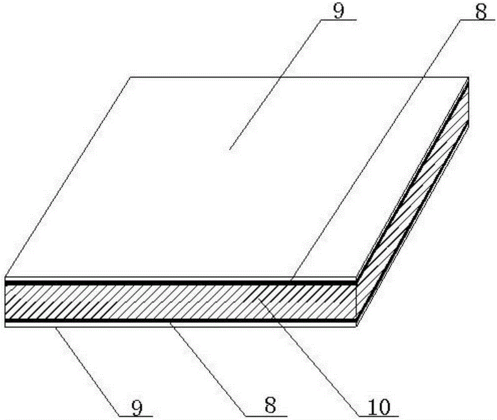 Pitch-based carbon fiber non-woven felt insulation board and manufacturing method thereof