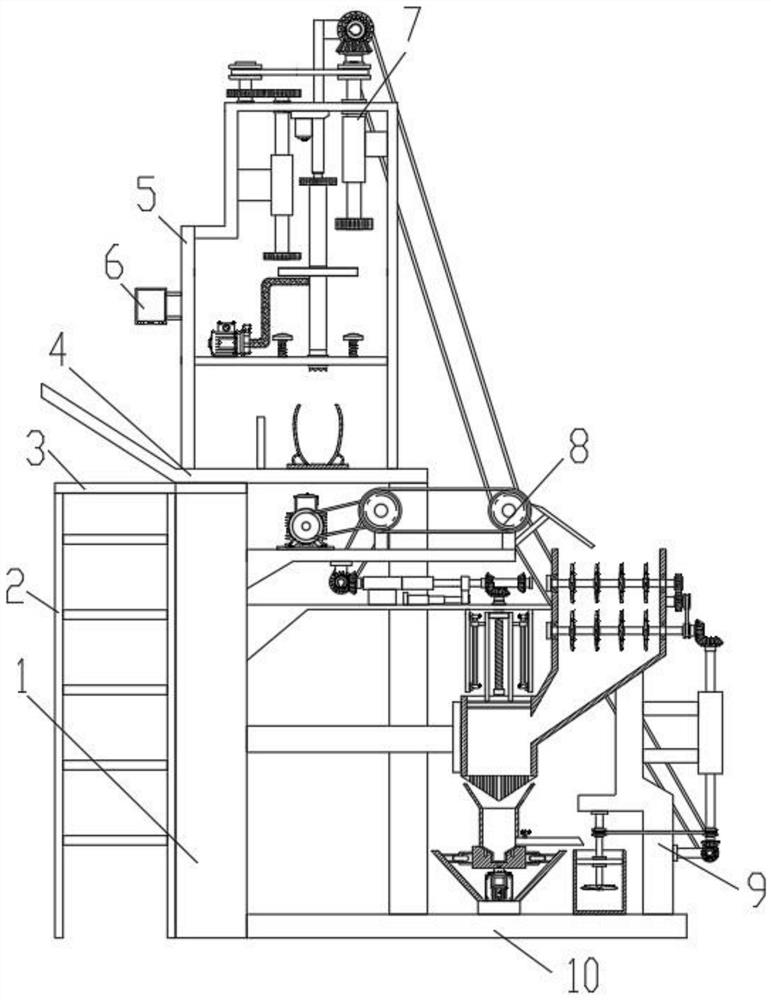 Biological enzyme extraction device