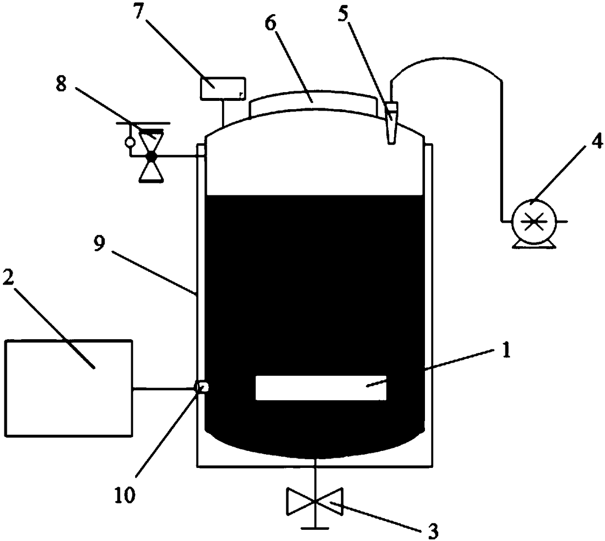 Apparatus and method for enhanced degassing through combination of ultrasonic waves and negative pressure