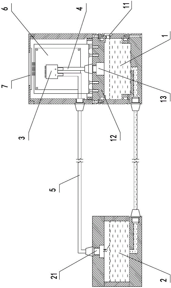 Foundation pile bearing capacity test displacement testing device and method